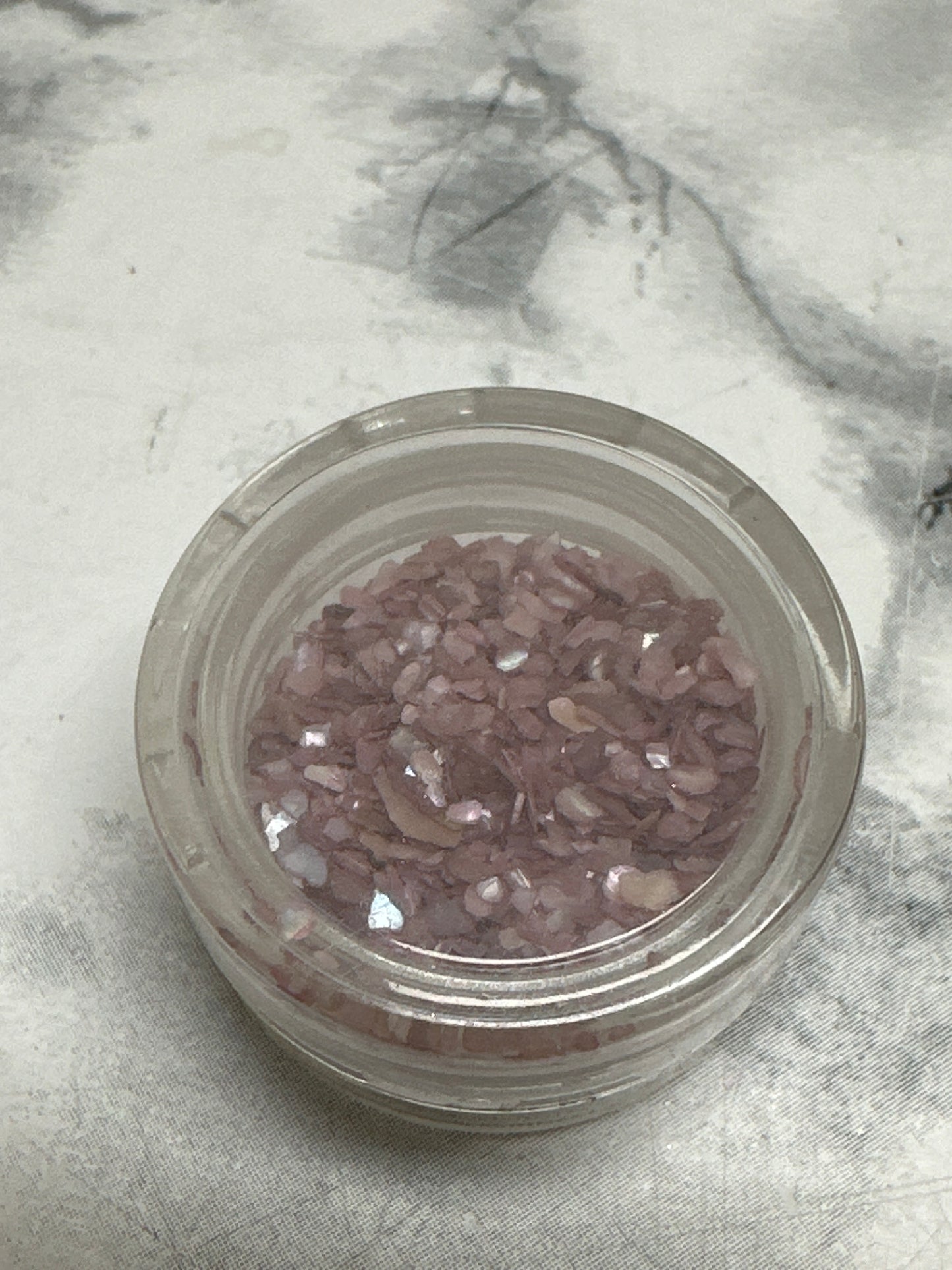 Muschelsplitter Shells Blasslila Nr. 8