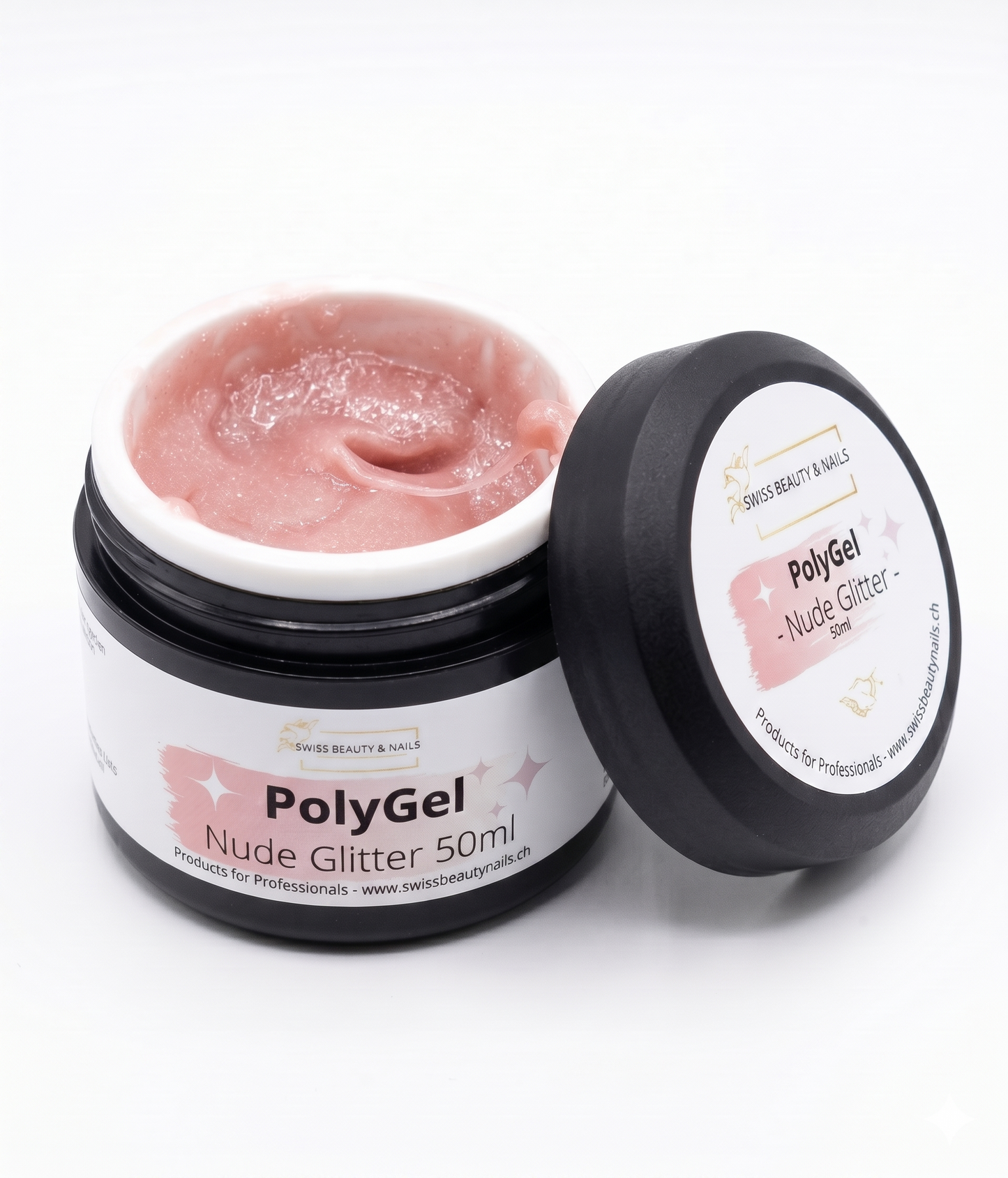 PolyGel Nude Glitter 15ml
