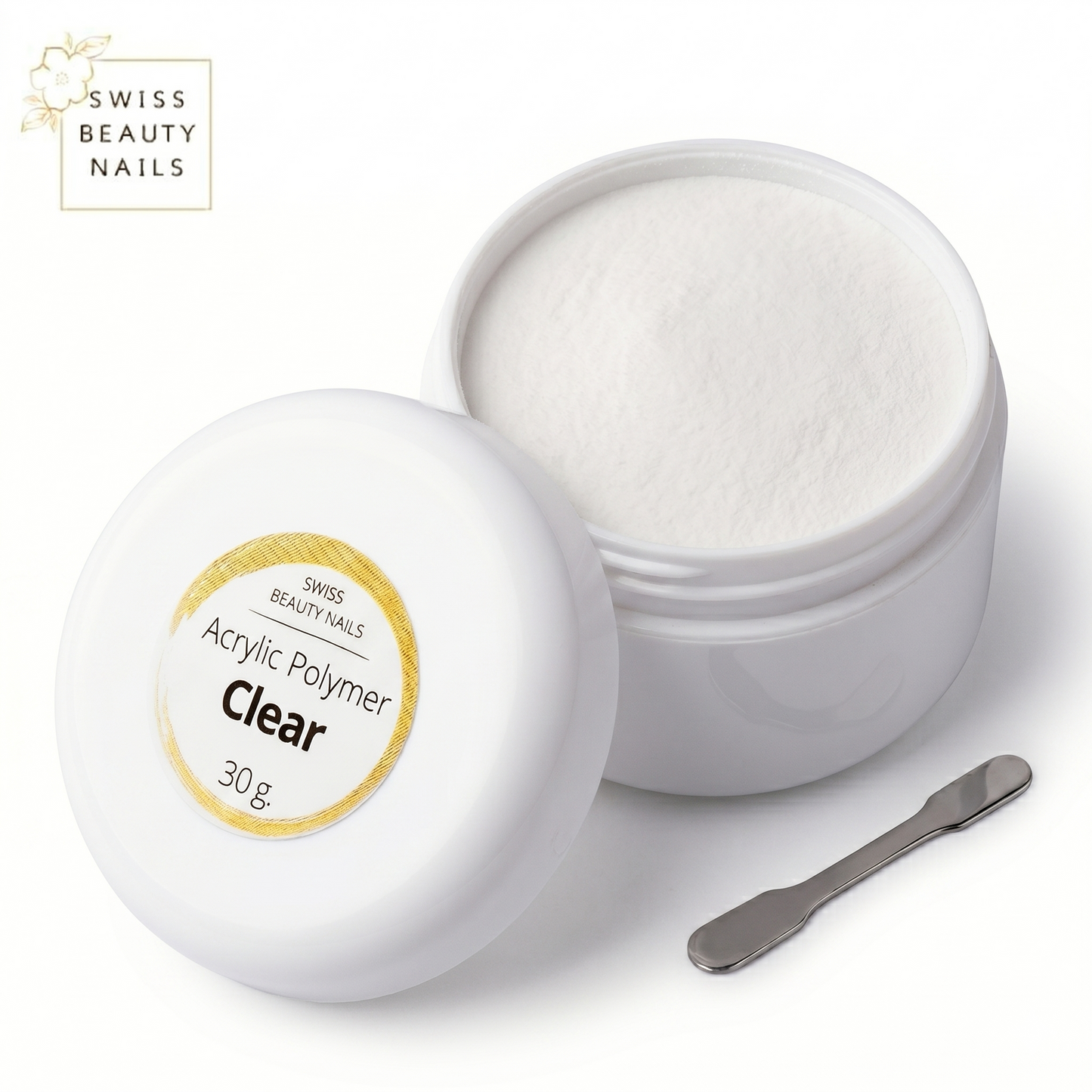 Acryl Polymer Pulver | klar (transparent) 30gr