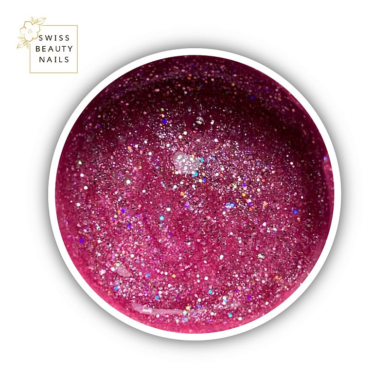Glitter Gel Pink Quartz 5ml
