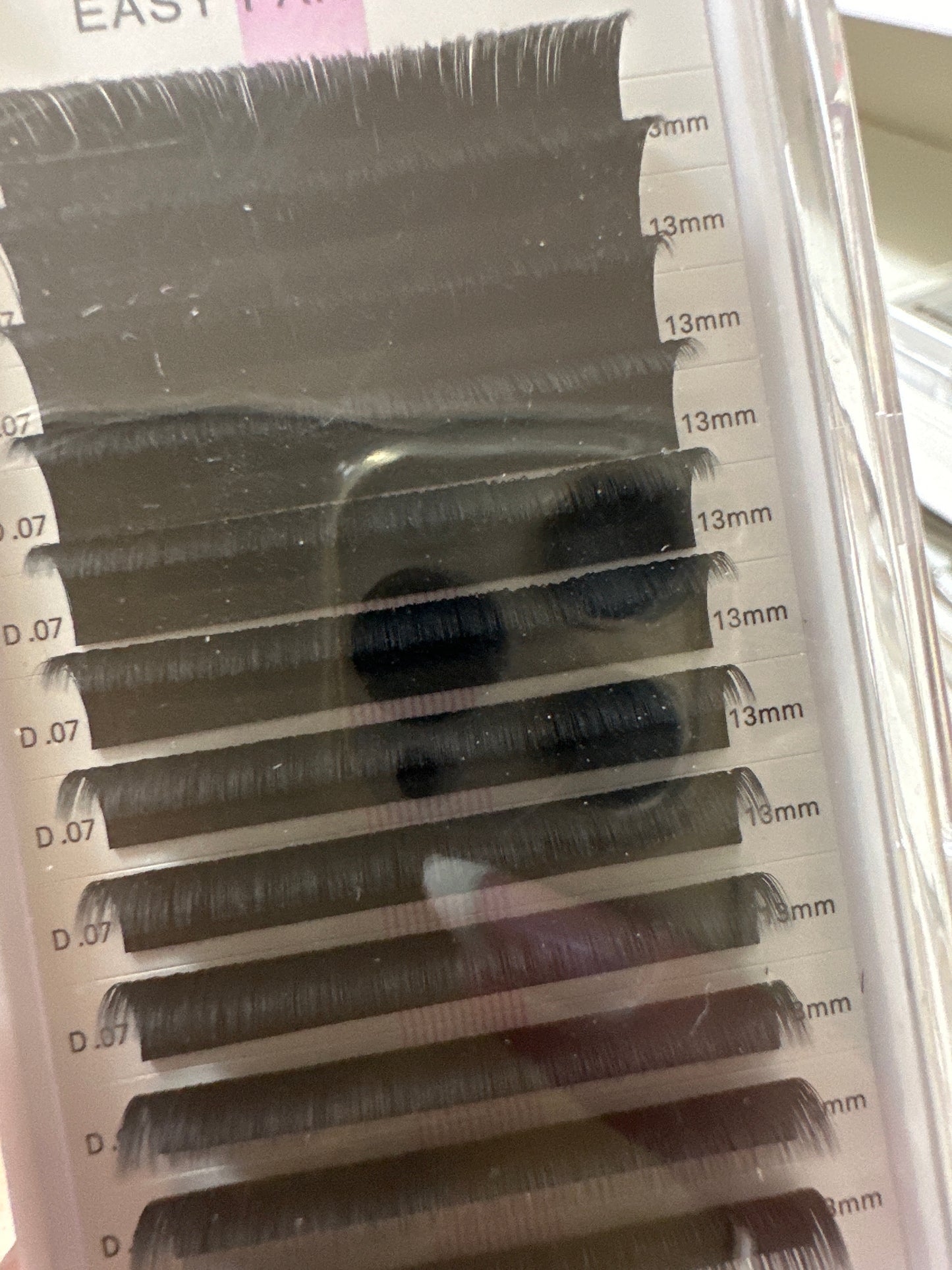 Wimpern Easy Fan D 0.07 13mm