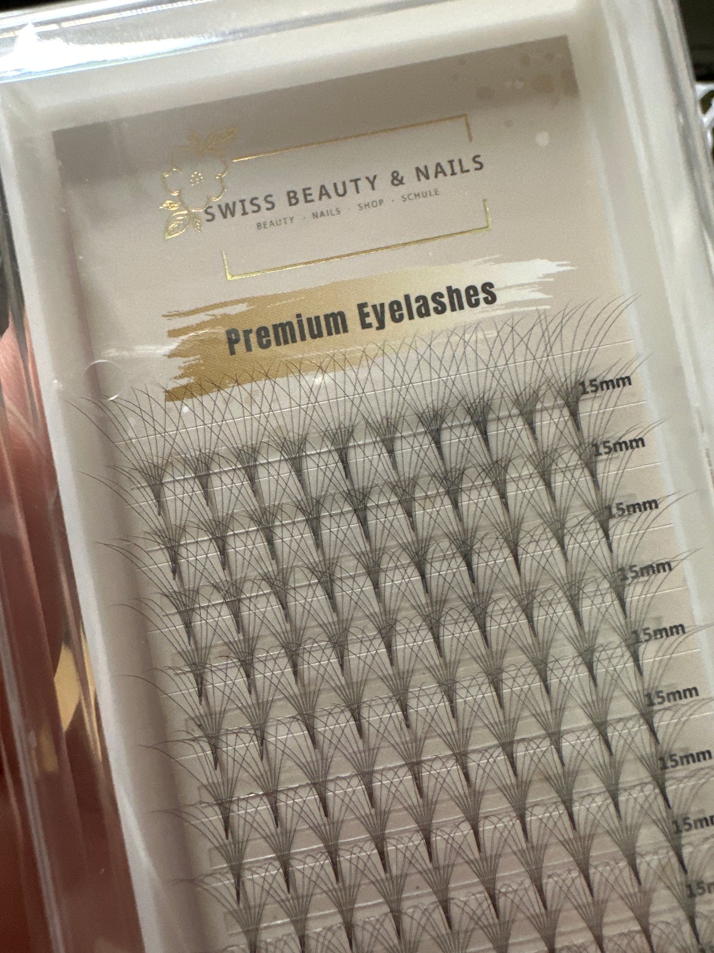 Fertigfächer Volumenfächer Wimpern 8D 15mm 0.05 C SBN