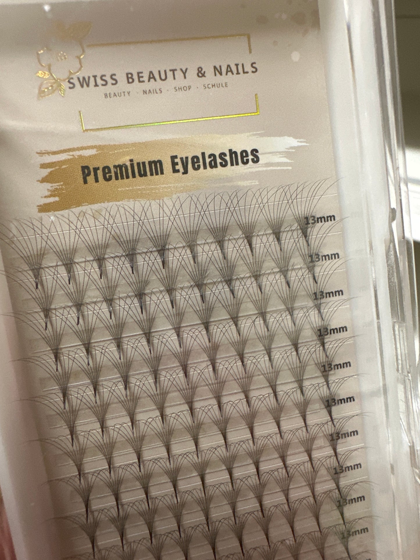 Fertigfächer Volumenfächer Wimpern 8D 13mm 0.05 C SBN