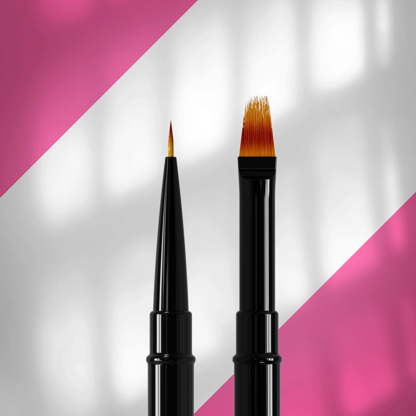STALEKS EXPERT Zweiseitiger Pinsel, Liner 7 mm/für Verlauf 11 mm