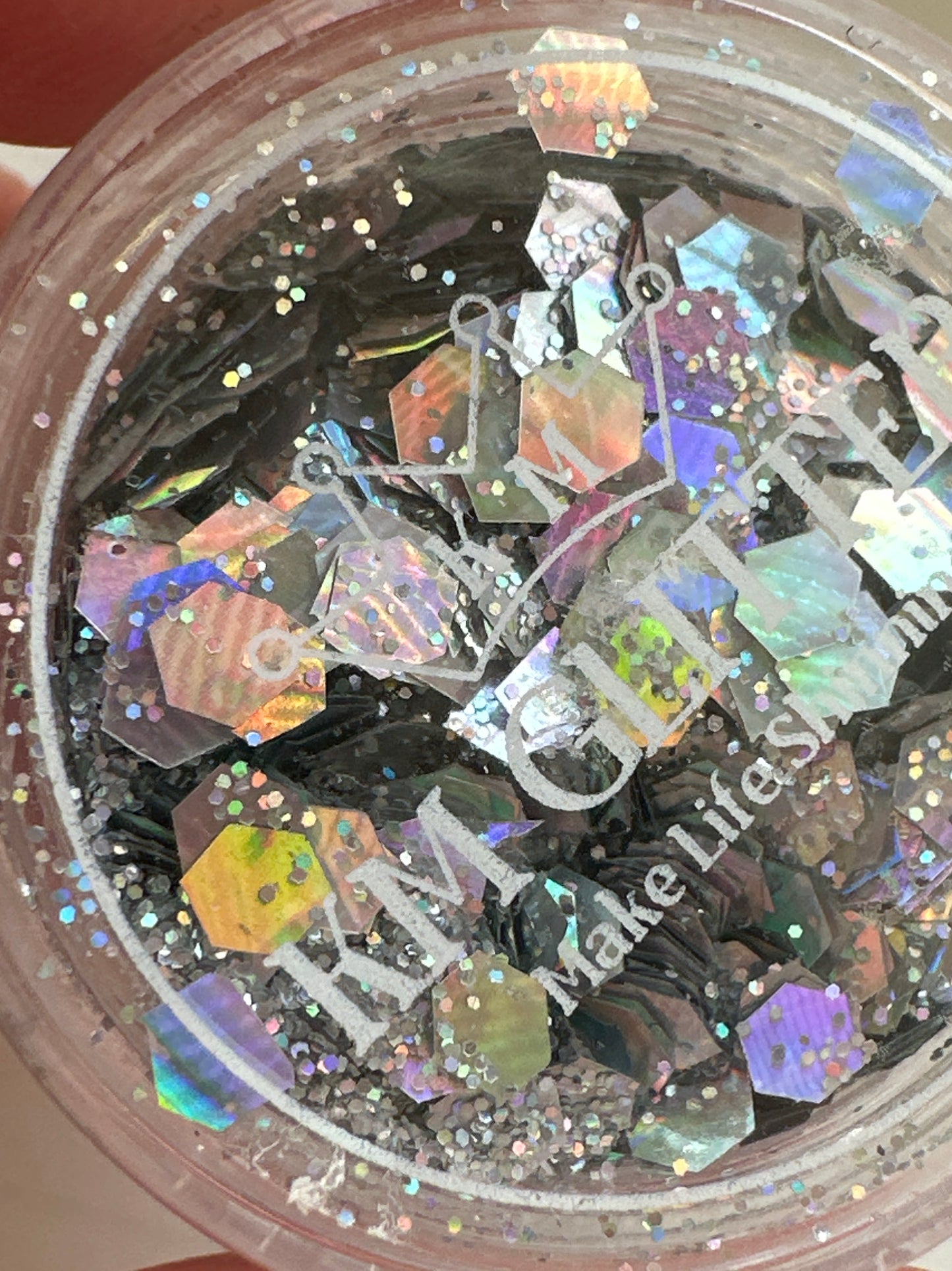 Silver Holo Mix Glitter