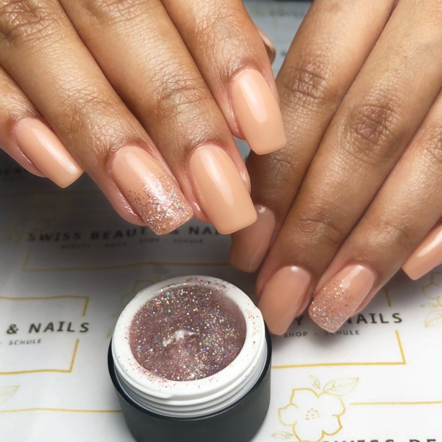 Glitter Gel Champagner 5ml