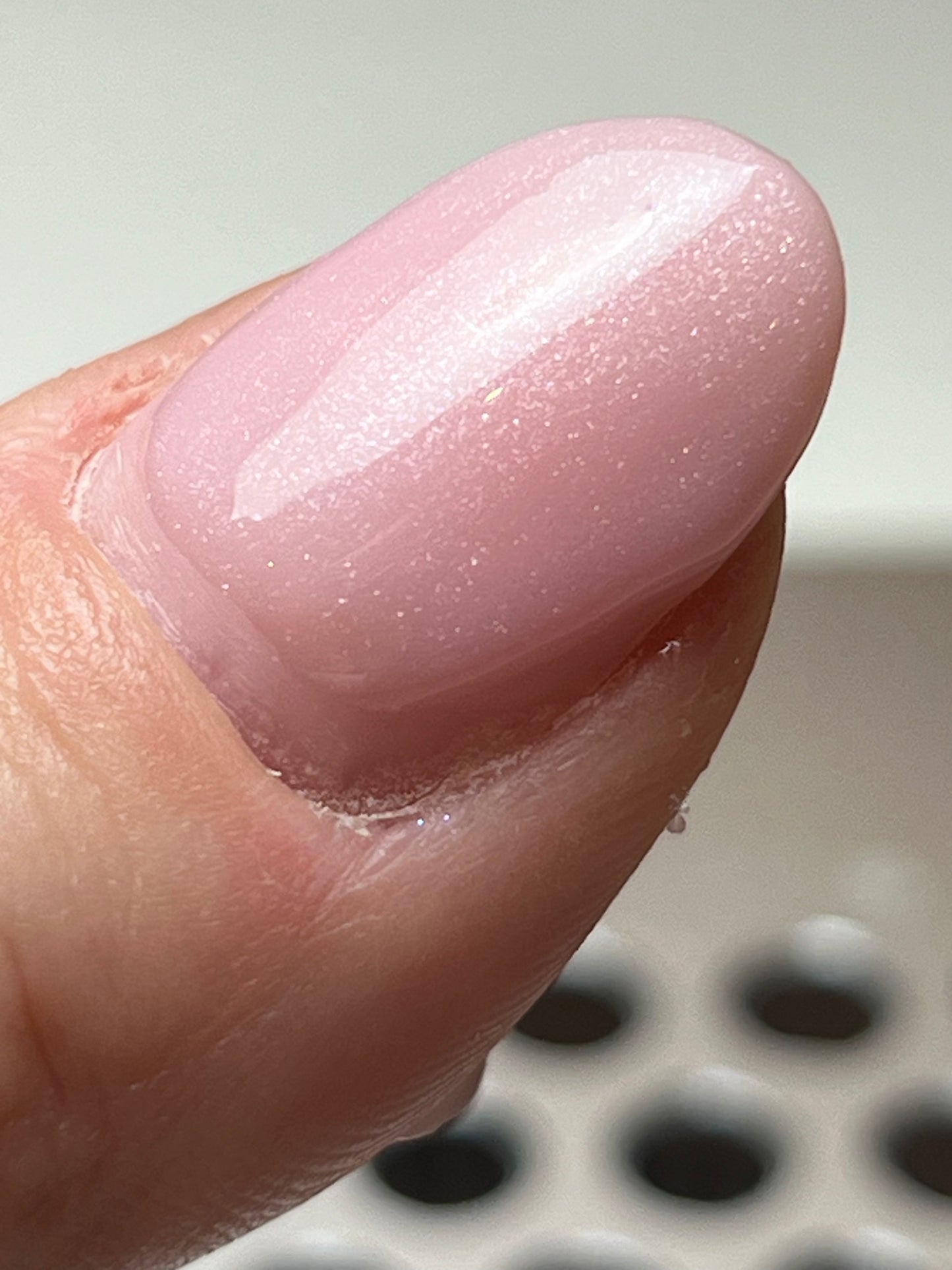 Pink Gloss Top Gel 8ml | pink shimmer