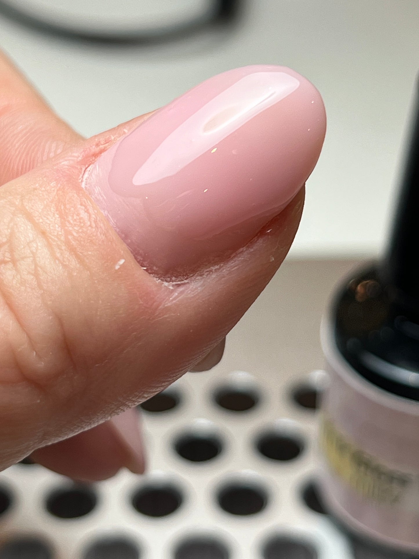 Pink Gloss Top Gel 8ml | pink shimmer