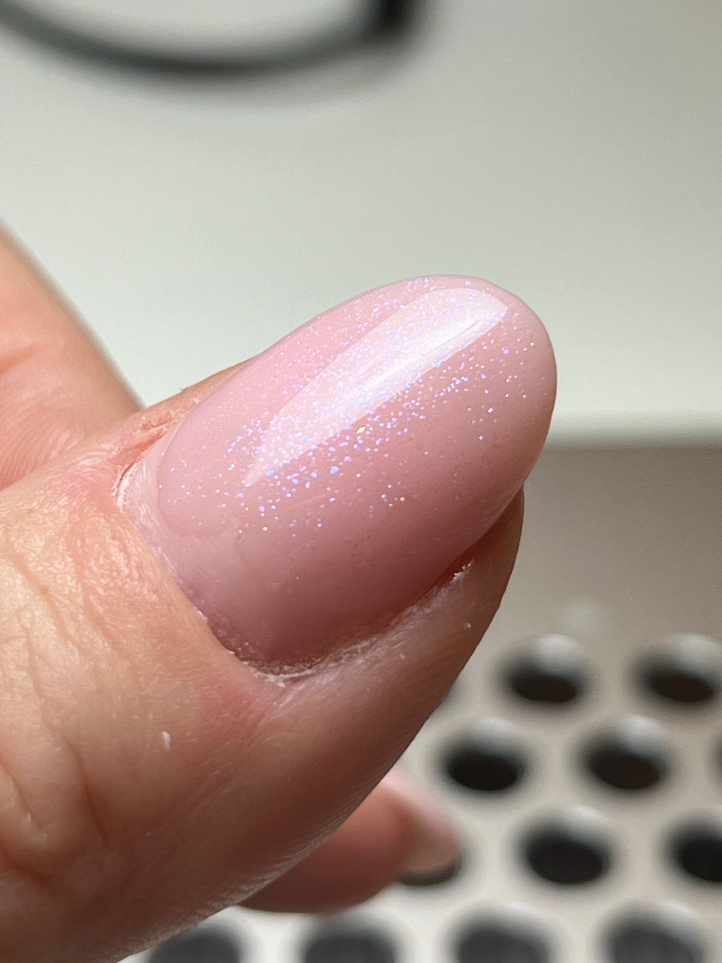 Pink Gloss Top Gel 8ml | pink shimmer