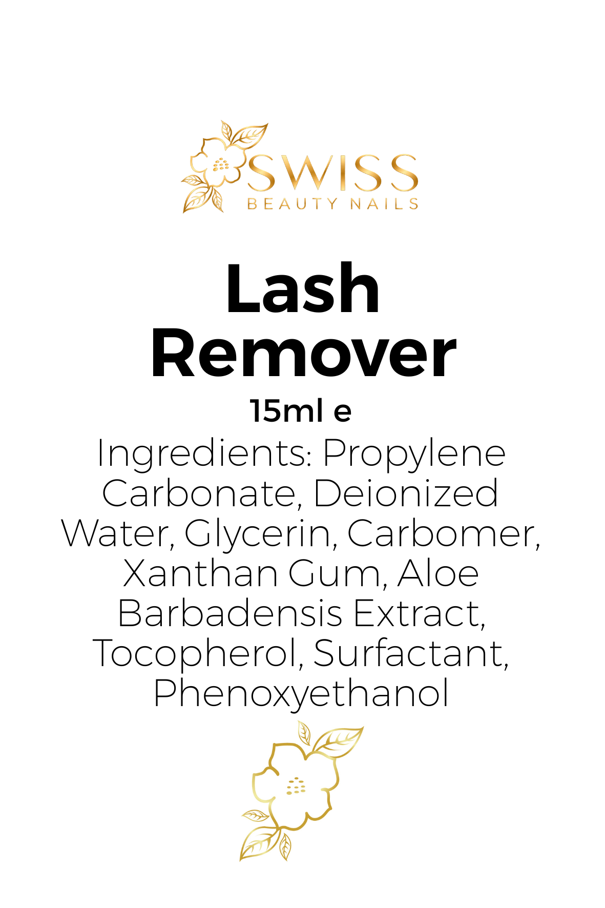 Lash Remover Wimpern Entferner Tube 15ml