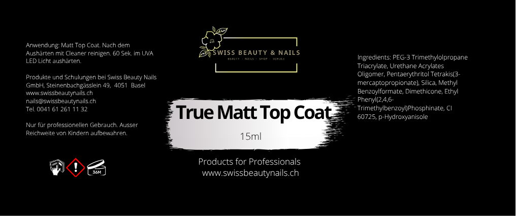 True Matt Top Coat 10ml
