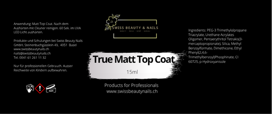 True Matt Top Coat 10ml