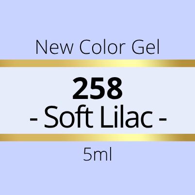 Gel Farbe 5ml | Soft Lilac Nr. 258