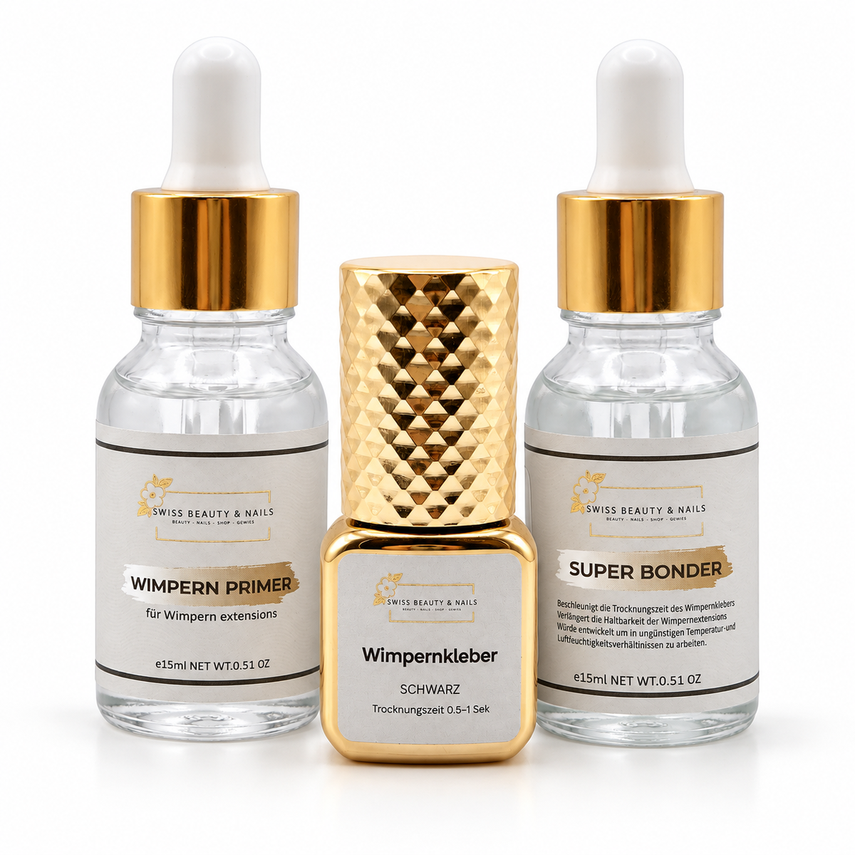 Profi-Wimpernkleber-Set für Lash-Stylistinnen