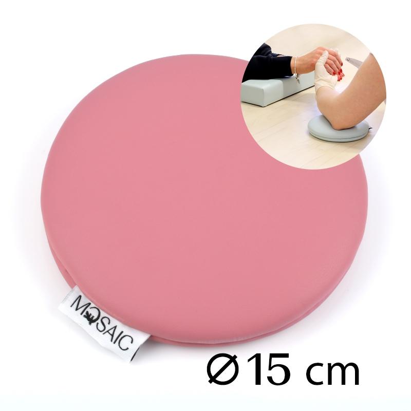 Armauflage Kissen rund pink