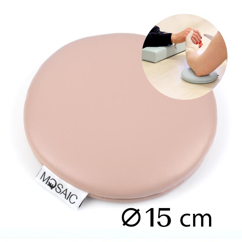 Armauflage Kissen rund rosa