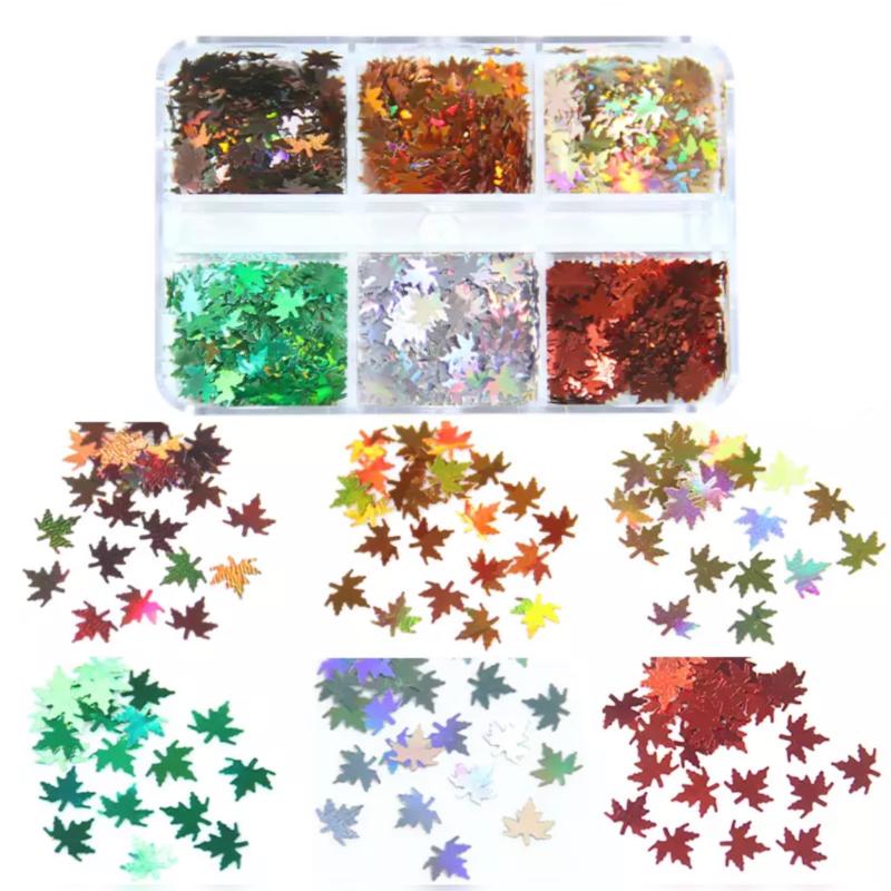 Herbstblätter Einleger 6 Farben