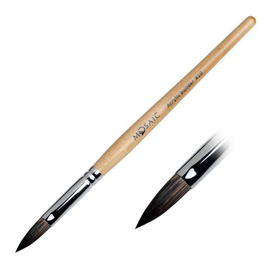 Mosaic Acryl Pinsel Gr. 10 synthetisch (vegan)