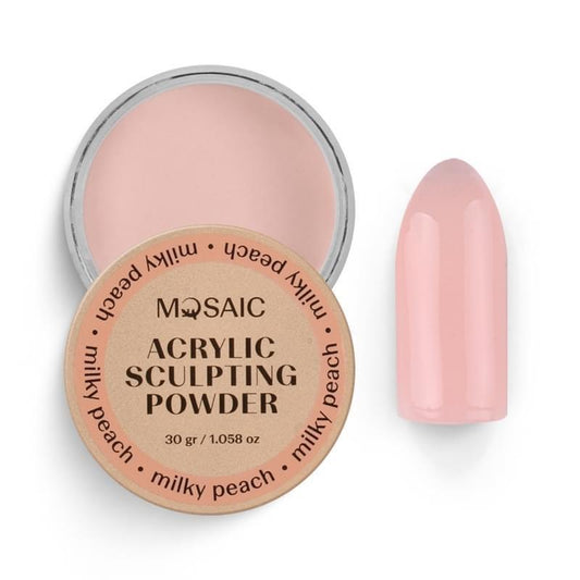 Mosaic Acrylic Sculpting Powder milky peach 30g