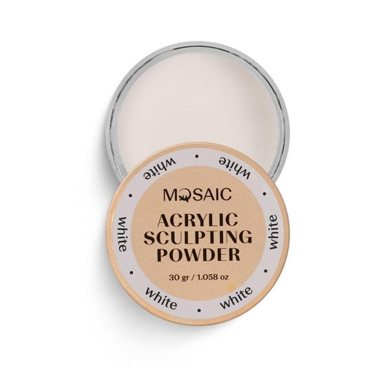 Mosaic Acrylic Sculpting Powder white 30g