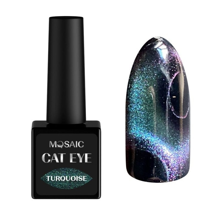 Cat Eye Gel Polish (Turquoise) 10 ml