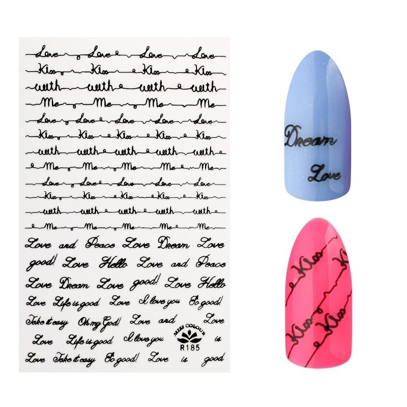 Nailart Sticker | Writing R185