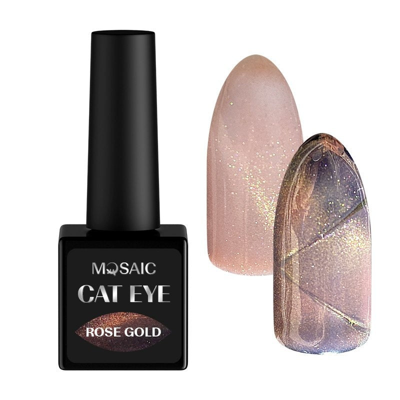 Cat Eye Gel Polish (Rose gold) | 10 ml
