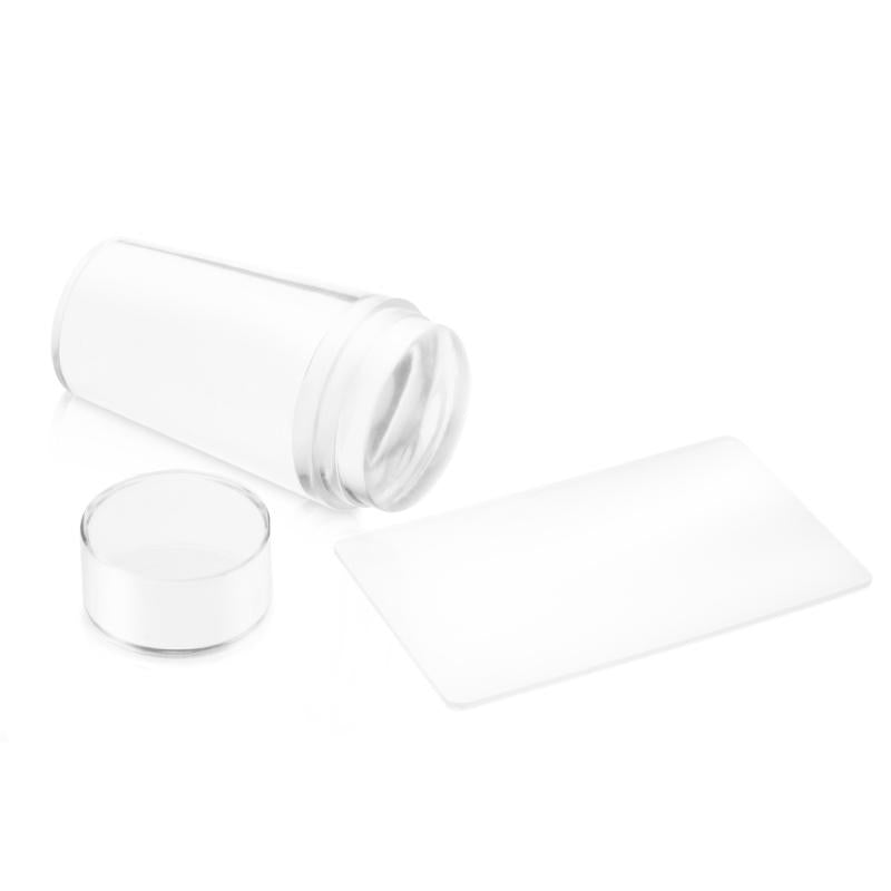 Silikon Stamper Stempel mit Abziehkarte