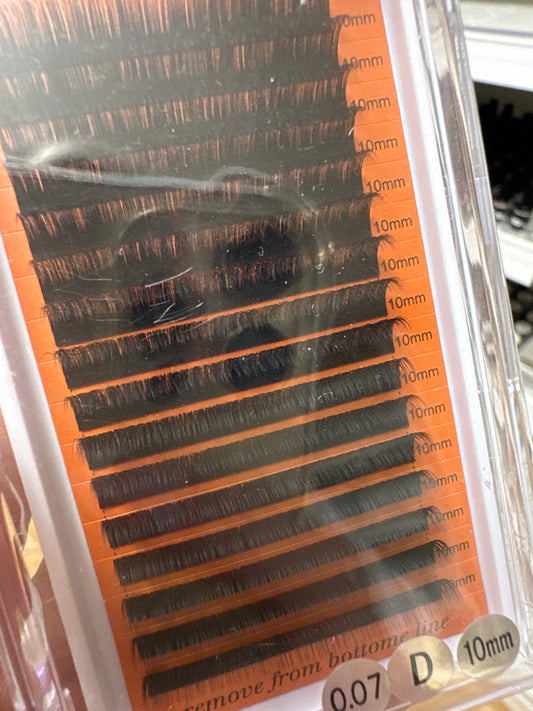 Wimpern D 0.15 10mm