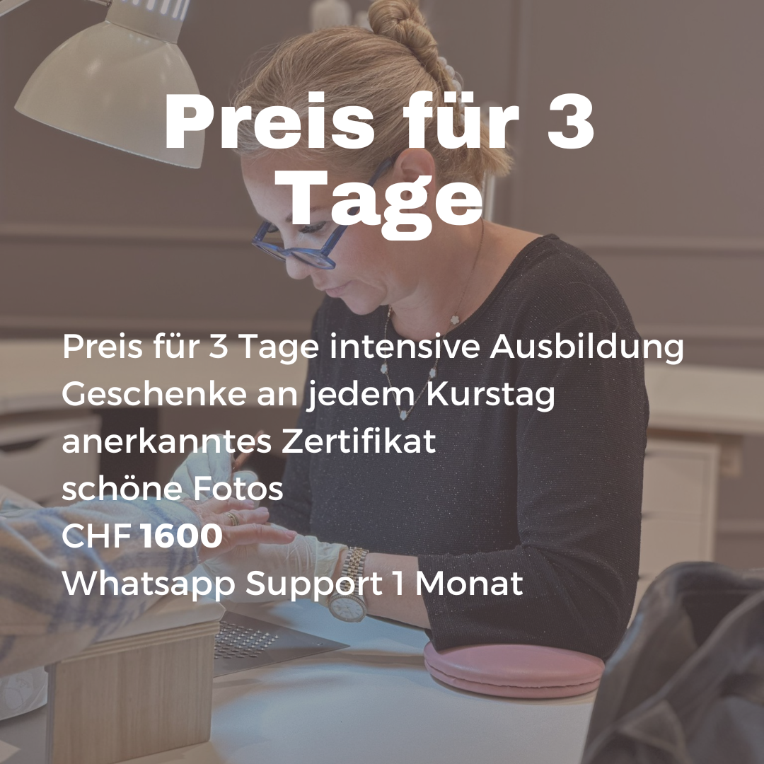 3 Tages Kurs Basis Gelnägel Nagelmodellage