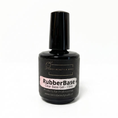 Rubber Base Clear Gel 15ml Swiss Beauty Nails