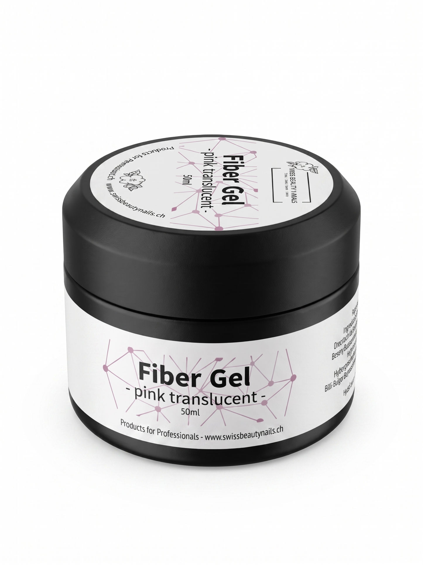 Fiber Gel pink transparent 15ml