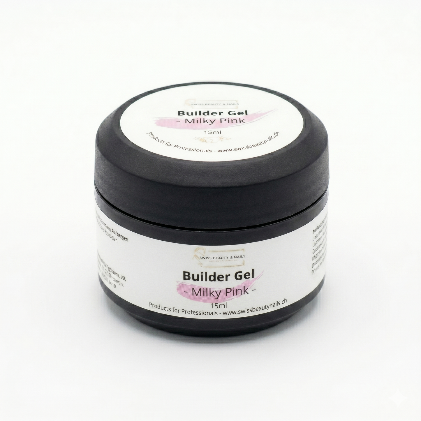 Milky Pink Builder Gel | 15ml | für no-file Technik