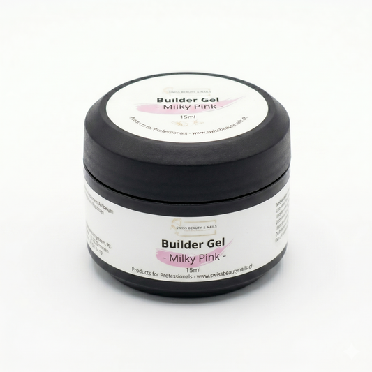 Milky Pink Builder Gel | 15ml | für no-file Technik