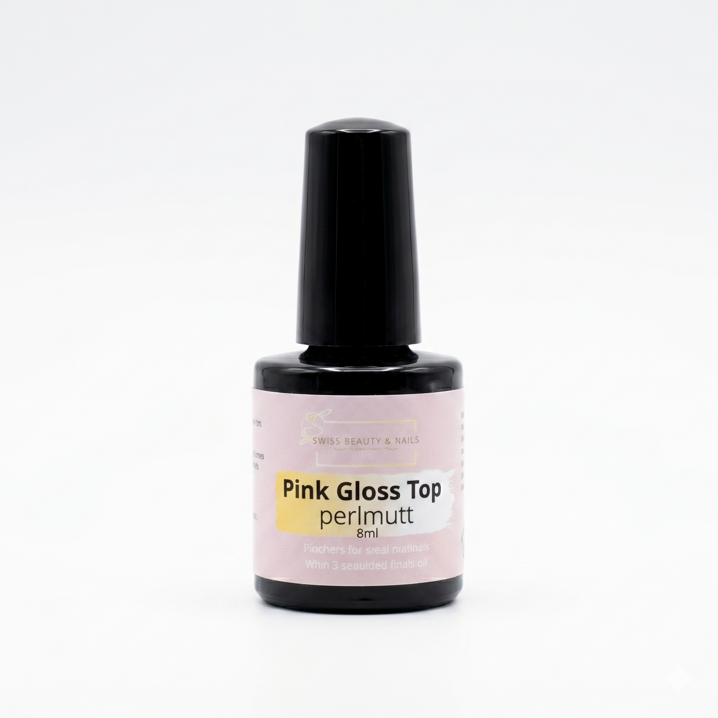 Pink Gloss Top Gel 8ml | perlmutt