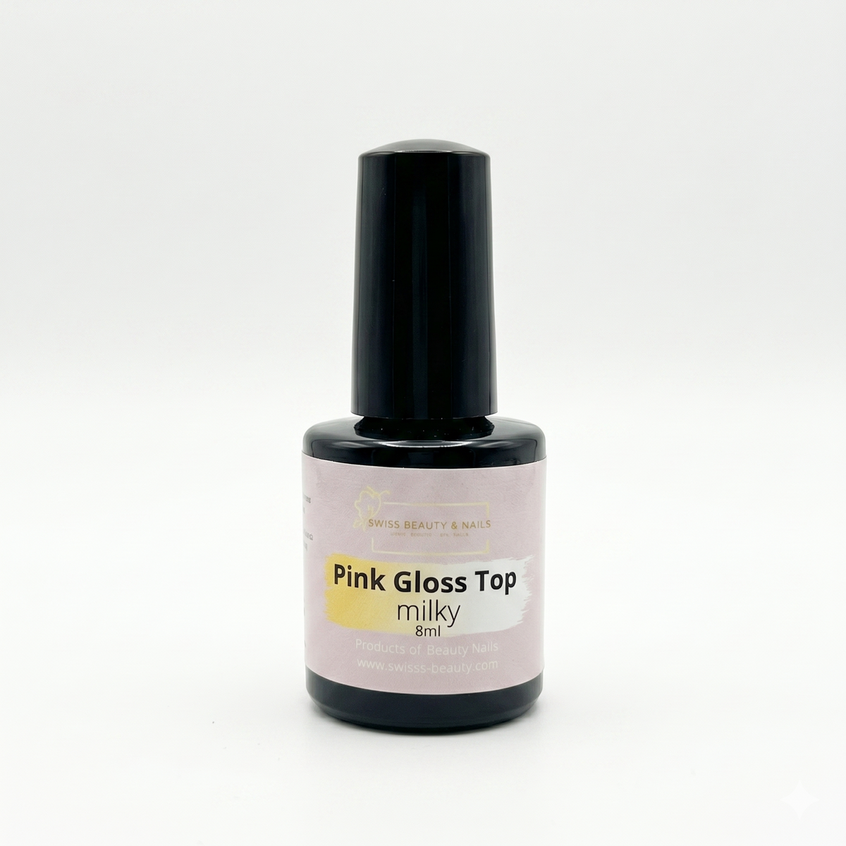 Pink Gloss Top Gel 8ml | milky