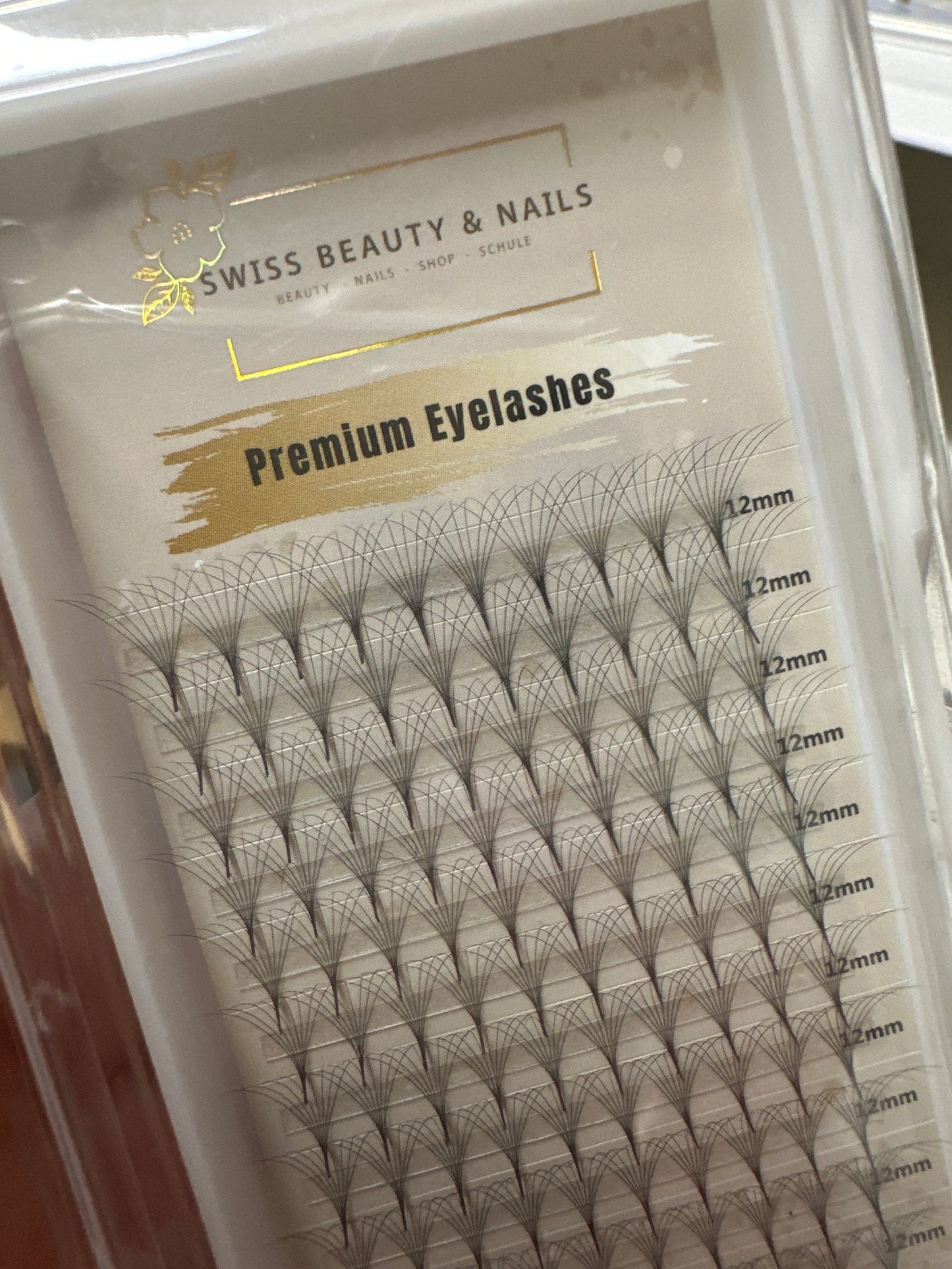 Fertigfächer Volumenfächer Wimpern 8D 12mm 0.05 C SBN