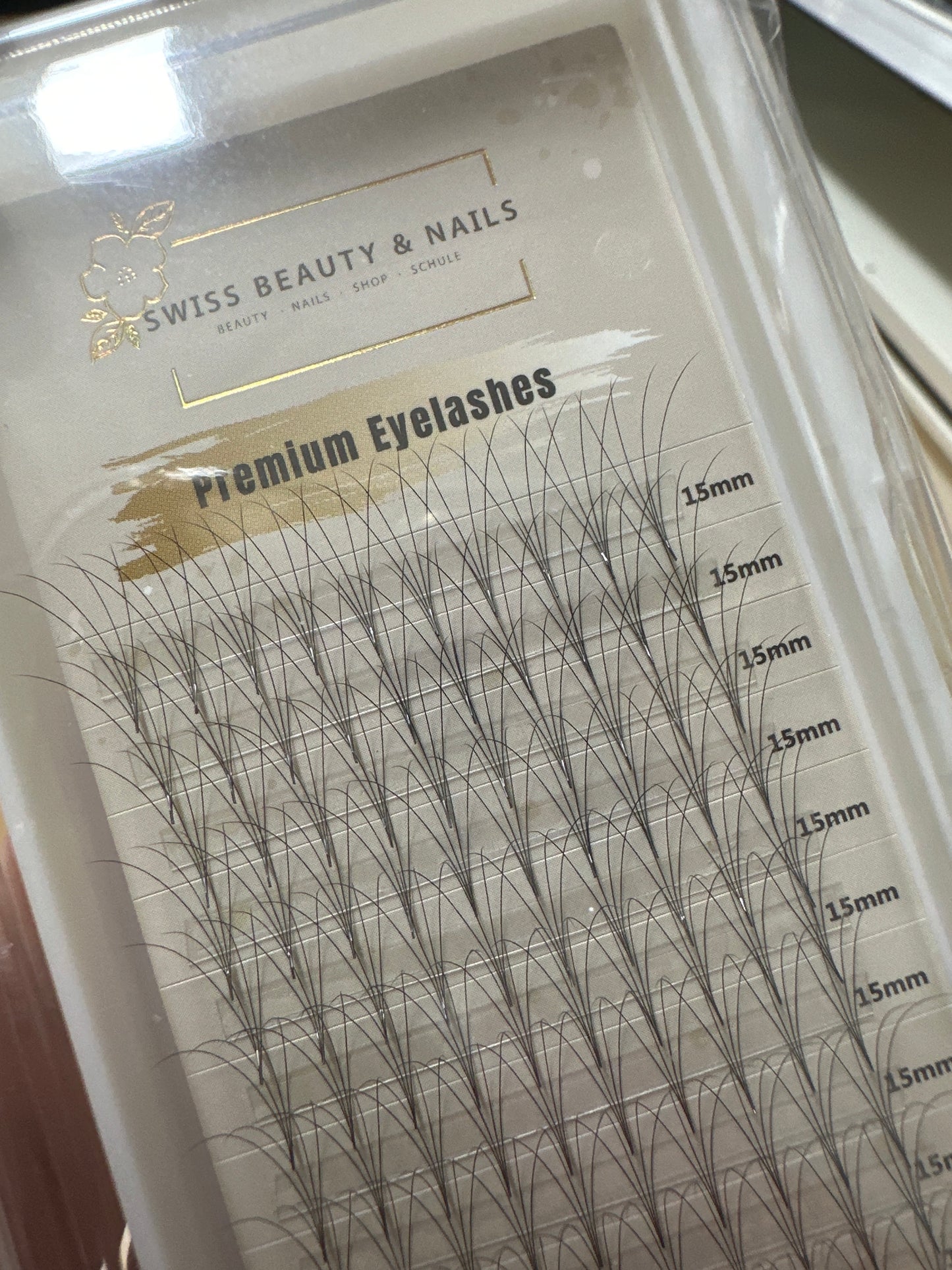 Fertigfächer Volumenfächer Wimpern 4D 15mm 0.05 C SBN