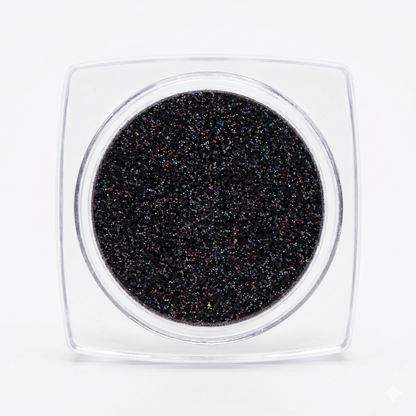 Aurora Black Pigment Glitter