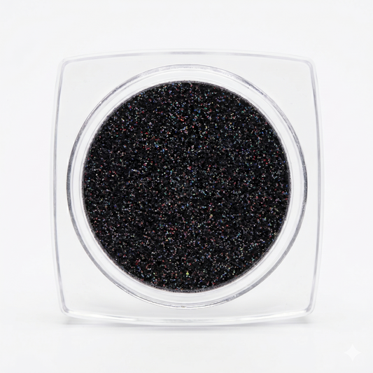 Aurora Black Pigment Glitter