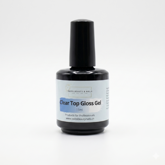 Clear Gloss Top Gel 15ml - Versiegelungs Gel