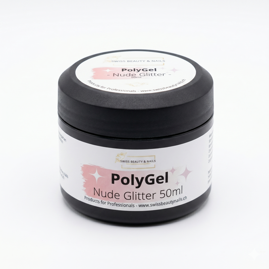 PolyGel Nude Glitter 50ml