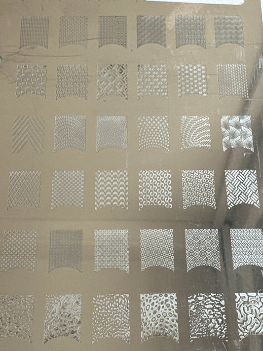 XL Stamping Schablone A