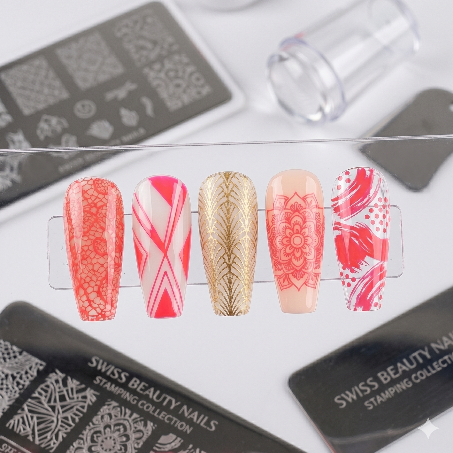 Stamping Lack Neon Pink 12ml