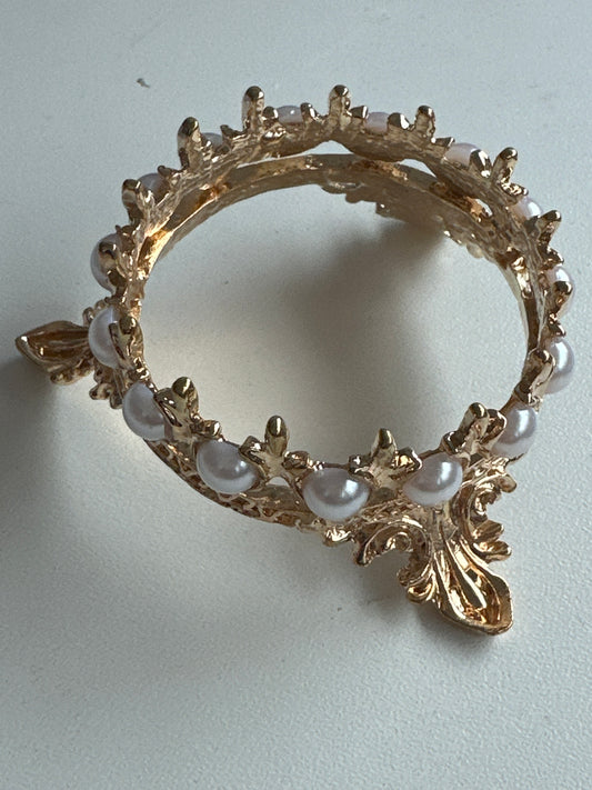 Pinselhalter Krönchen Krone gold