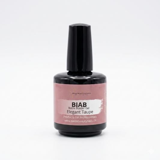 BIAB Bottle Builder Gel 15ml Elegant Taupe
