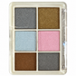 6-Farbige Chrom-Palette – Press Powder für High-Gloss Nagelart | Kein Staub, Kein Chaos