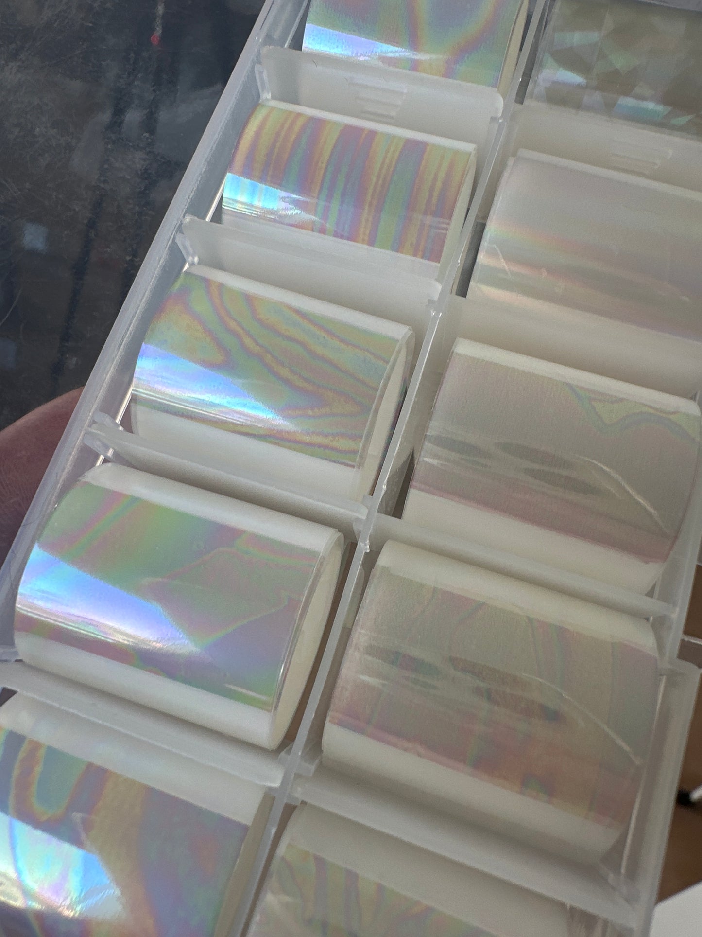 Set Transferfolie 10 Stk. weiss
