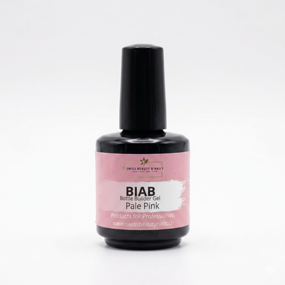 BIAB Bottle Builder Gel 15ml | Pale Pink