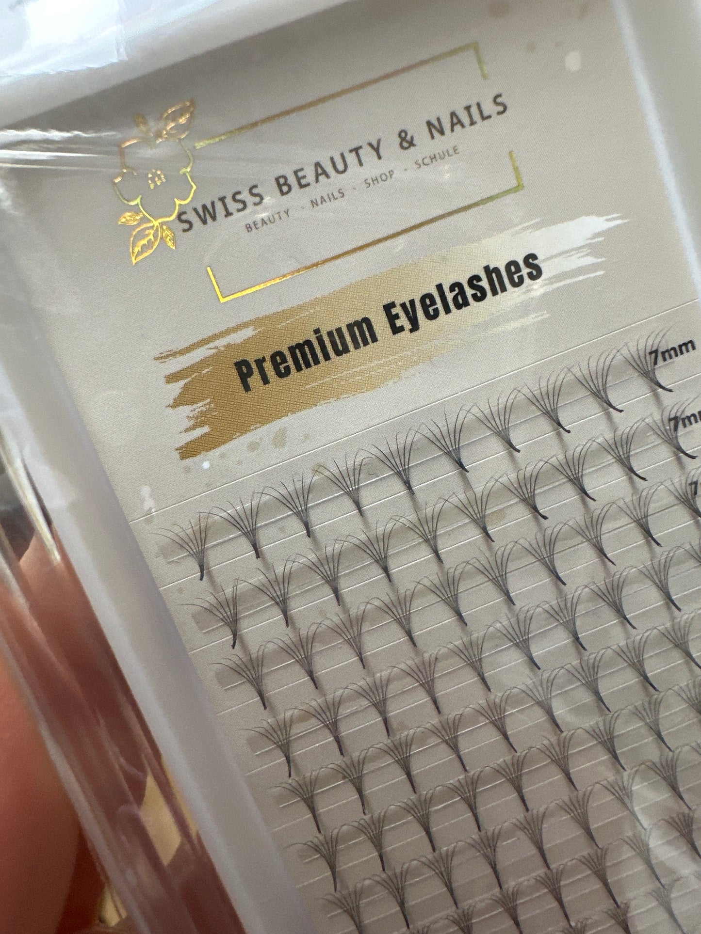 Fertigfächer Volumenfächer Wimpern 6D 7mm 0.05 D SBN